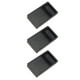 thumbnail image 4 of Student Calligraphy Inkstone with Double Sided Design for Home Use Made of Plastic Black Lightweight Portable 3 Pieces, 4 of 5
