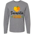 thumbnail image 3 of Inktastic Sarasota Florida Orange in Heart Long Sleeve T-Shirt, 3 of 5