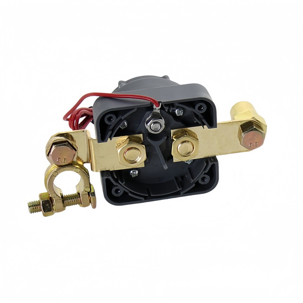 AFQH Battery Disconnect Switch With Voltmeter Yacht RV Battery Disconnect Switch