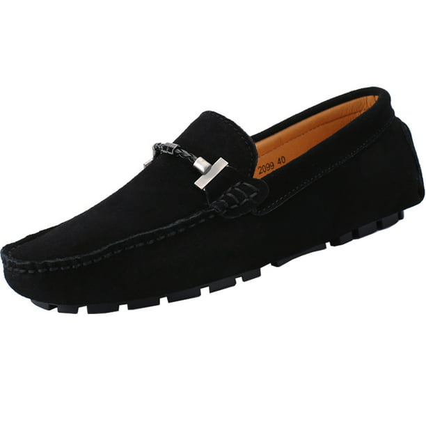 Mens Leather Casual Shoes Comfortable Fashion Sneakers Loafers ...
