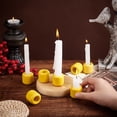 thumbnail image 3 of 10 candelabros de cerámica dorados, mini candelabros de cerámica para rituales, hechizos, vigilias, altar, suministros wiccan y más, 0,7 pulgadas de diámetro, 3 of 6