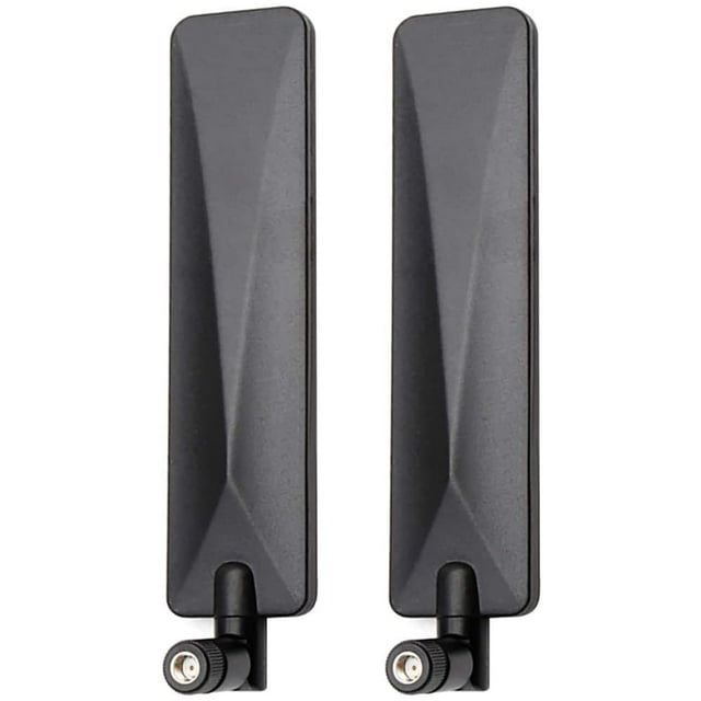 4G LTE Cellular Trail Game Camera Antenna 9dBi RP-SMA Male (2-Pack) Compatible with Spypoint Stealth Cam Tactacam Cuddeback Camera Wireless Router Security Camera