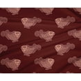 thumbnail image 4 of oneOone Polyester Lycra Fabric Fish Block Print Sewing Fabric BTY 56 Inch Wide, 4 of 4