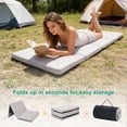 thumbnail image 4 of SLSY Oversized XXL Camping Cot with 2" Memory Foam Mattress, Upgraded Padded Folding Cot Bed with Carry Bag, Portable Sleeping Cot for Camping, Travel, Beach & Hiking, 4 of 7