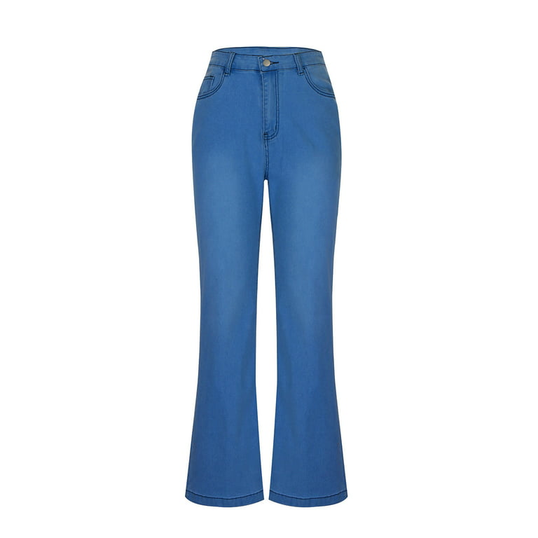 Baggy Jeans for Women Loose Flare Bell Bottom Jeans High Waisted Wide Leg  Denim Pants Retro Boyfriend Jeans Streetwear