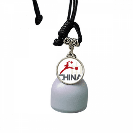 China Sports Basketball Jump Wind Chimes Bell Car Pendant
