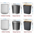 thumbnail image 4 of Ustris Compostable Trash Bags, 2.6 Gallon Small trash bags 100 Count Garbage Bags Made from PSM Starch-Based, Biodegradable Garbage Bags for Kitchen Bathroom Bedroom Office Trash Can, 4 of 6