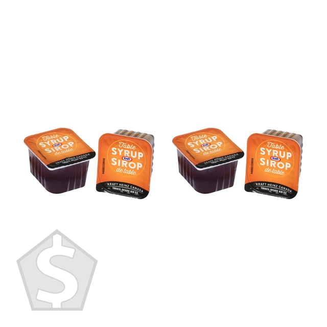 Kraft Sirop de Table, 80 x 43 ml - Lot de 2
