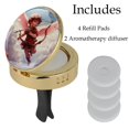 2 Packs Decoration Air Freshener Love Cupid Heart Car Aromatherapy