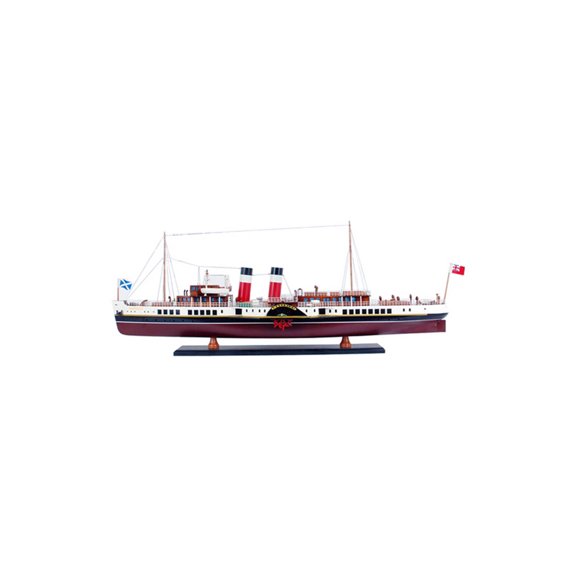 Old Modern Handicrafts PS Waverley Ship Model Painted Medium