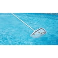 Pool Rake Fins Mainstays Plastic Combo Pool Leaf Rake & Skimmer - 18