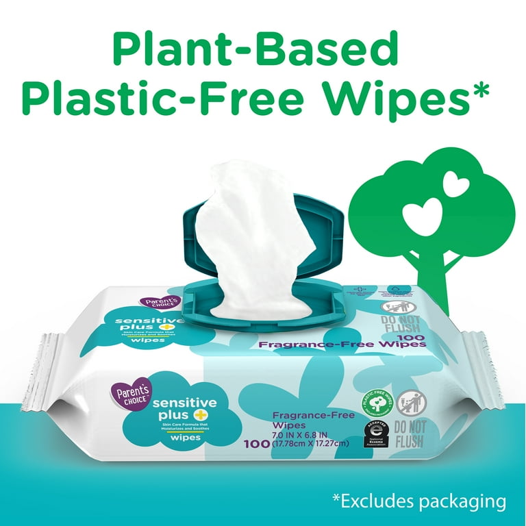 Parent's Choice Sensitive Plus Baby Wipes 200ct