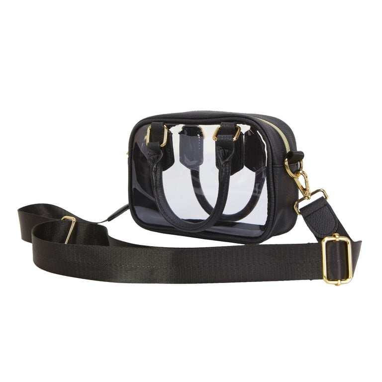 Hello Hobby Clear Handbag with Black Accents photo 4