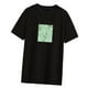 thumbnail image 4 of Camiseta de manga corta para mujer, camiseta básica negra cómoda y transpirable de gran tamaño SG, 4 of 8