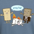 thumbnail image 3 of CafePress - Flaming Marshmallow Group Hug! Men's Comfort Col - Mens Comfort Colors Shirt, 3 of 5
