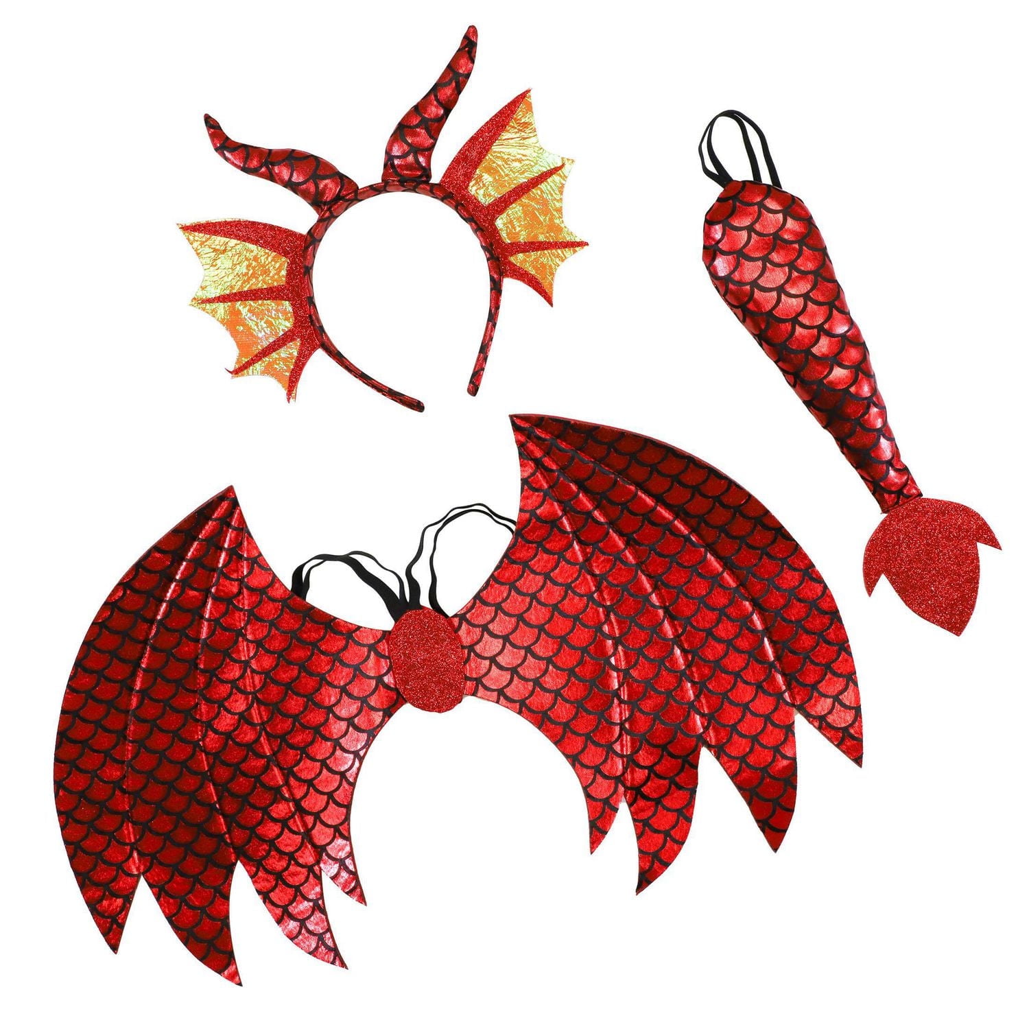 Youth Unisex's Red Dragon Kit, One Size Fit Most Youth