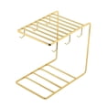 thumbnail image 1 of Soporte para Estante de Secado para Tazas de Soporte para Organizador de Secado de Botellas de Hierro para Tazas, 1 of 9