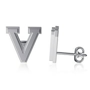 Dayna Designs Virginia Cavaliers Team Logo Silver Post Earrings
