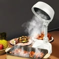 thumbnail image 3 of Portable Kitchen Exhaust Fan, 3 Speeds 2 Channel Activated Carbon Filter Mini Range Hood  for Home, 3 of 7