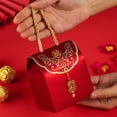 thumbnail image 4 of AYYUFE 1 Set Candy Box Delicate Nice-looking Paper Chinese Traditional Xi Character Gift Case for Wedding, 4 of 8