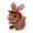 A, variant on asddcavvf Faux Lamb Wool Bunny Hat with Jumping & Sound Interactive Electronic Toy for Kids And