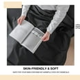 thumbnail image 4 of UlikTree Full Size Sheet Set 4 Piece, Ultra Soft Microfiber Bed Sheets with 2 Pillowcase, Black, 4 of 7