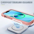 thumbnail image 5 of Estuche de carga inalámbrica para iPhone 14 Plus, protección para cámara, protección en las cuatro esquinas y protección para botones., 5 of 5