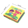 thumbnail image 4 of Baby Cloth Book, Infant Cloth Book Tear Resistant Bright Colors  for Home for School for Baby, 4 of 7