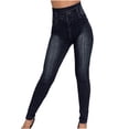 thumbnail image 5 of Skinny Jeans For Women High Waisted Tummy Control Jeans Stretchy Classic Slim Fit Leggings Denim Trousers Pants, 5 of 5
