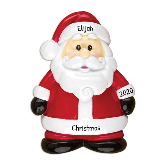 Ornaments by Elves Personalized Christmas Ornaments 2024 Santa Ornaments for Christmas Tree .25lbs