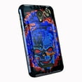 thumbnail image 1 of DALUX Combat Phone Case Compatible with Wiko Ride 2 / U520AS (2020) - Blue Burning Skull, 1 of 1