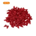 thumbnail image 3 of Uxcell 150Pcs Mini Ribbon Bow 1" Mini Fabric Satin Ribbon Flower Bows for Craft DIY Sewing Wedding Birthday Party Gift Wrap Bows Wine Red, 3 of 6
