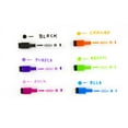 thumbnail image 5 of BAZIC Magnetic Dry Erase Marker, Fine Tip Bright Colors Whiteboard Pen (6/Pack), 2-Packs, 5 of 6