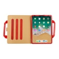 thumbnail image 5 of iPad Pro 11 inch 2020 Handbag Case 2nd Generation, Dteck Smart Multi-Angle Stand Magnetic PU Leather Bag Folio Cover with Handle Document Pocket Hand Strap Pencil [Auto Wake/Sleep], Red, 5 of 7
