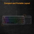 thumbnail image 2 of Teclado gamer ASUS TUF K3 Gen II con cable, RGB e impermeable, 2 of 8