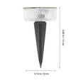 thumbnail image 4 of Lámpara solar para jardín, 6 LED, para patio y camino, 4 of 6