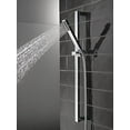 thumbnail image 2 of Delta Faucet Vero Single-Spray Touch-Clean Wall-Mount Slide Bar Hand Held Shower with Hose, Chrome 57530, 2 of 5