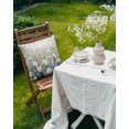 thumbnail image 5 of Waterproof Outdoor Throw Pillows with Inserts 18"x18" Set of 2, White Floral Soft Decorative Pillowcases for Couch Bedroom, Modern Farmhouse Oil Painting Plants Pillow Covers for Sofa Living Room, 5 of 8