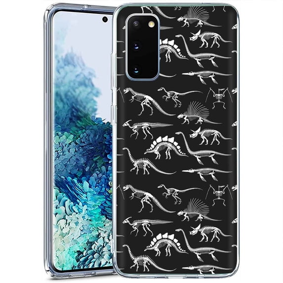 TalkingCase Slim Phone Case Compatible for Samsung Galaxy S20 FE 4G/5G,(Not S20),Dinosaur 3 Print,Lightweight,Flexible,Soft, USA