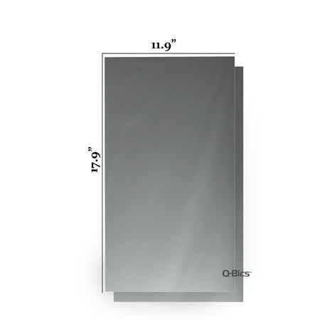 Flexible Mirror Sheets 11 9 X 17 Inch Soft Non Glass Cut To Flexible Mirror Sheets 11 9 X 17