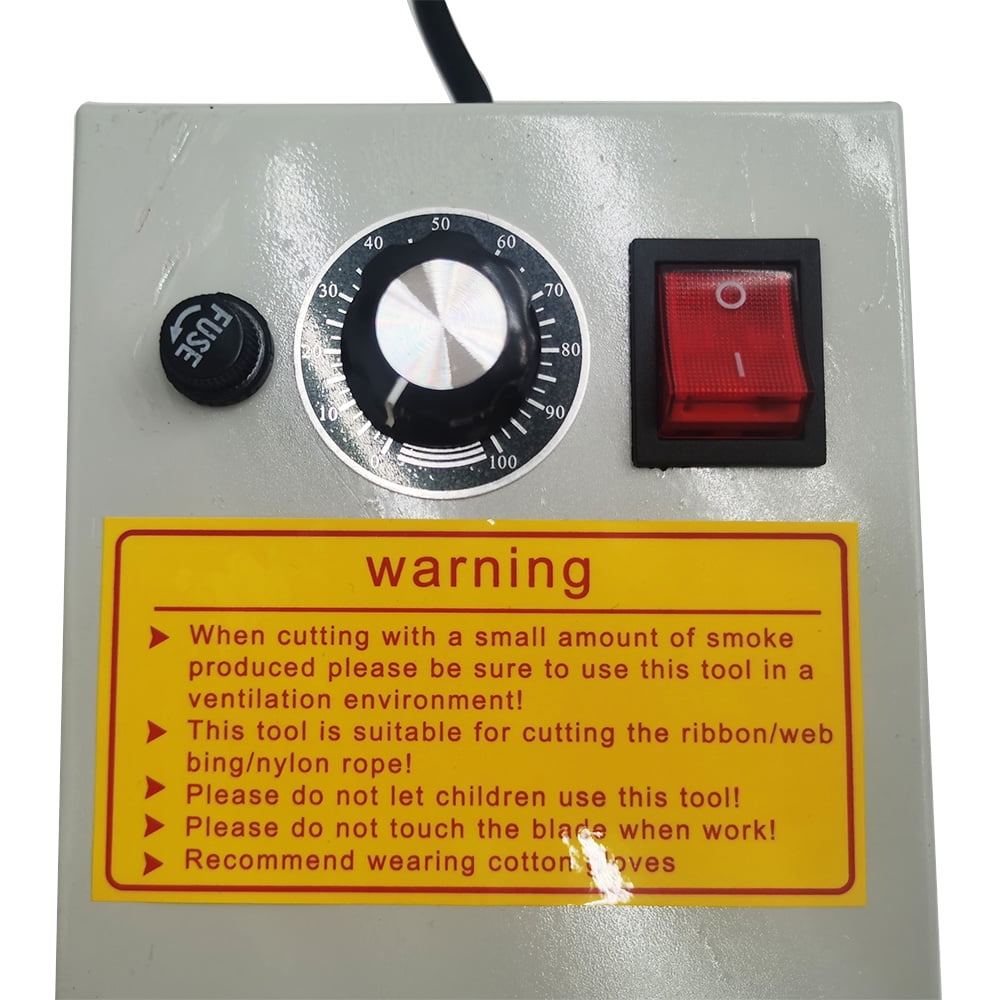 INTSUPERMAI Electric Rope Cutter Thermal Cutting Tool for Braid Fabric Webbing Cutting
