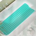 thumbnail image 2 of Alfombrilla de ducha AmazerBath antideslizante con ventosas, 100 x 40 cm, transparente, 2 of 7