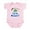 Petal Pink, variant on CafePress - Im A Keeper Fish Body Suit - Baby Light Bodysuit, Size Newborn - 24 Months