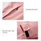 thumbnail image 4 of Trekking Senderismo Chaqueta Esquí Pesca Unisex Abrigo deportivo a prueba de viento (M Mujer) Rosa Chaqueta de bombardero, 4 of 7