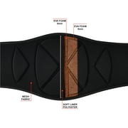Velo™ Polyfoam Weightlifting Belt Black