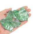 thumbnail image 4 of Uxcell Fire Glass for Fire Pit, 1.18"-1.97" High Luster Reflective Glass Rocks, Light Green, 4 of 5