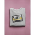 thumbnail image 3 of 80's Throwback Love Sweatshirt Women -Image by Shutterstock, Female x-Large, 3 of 4