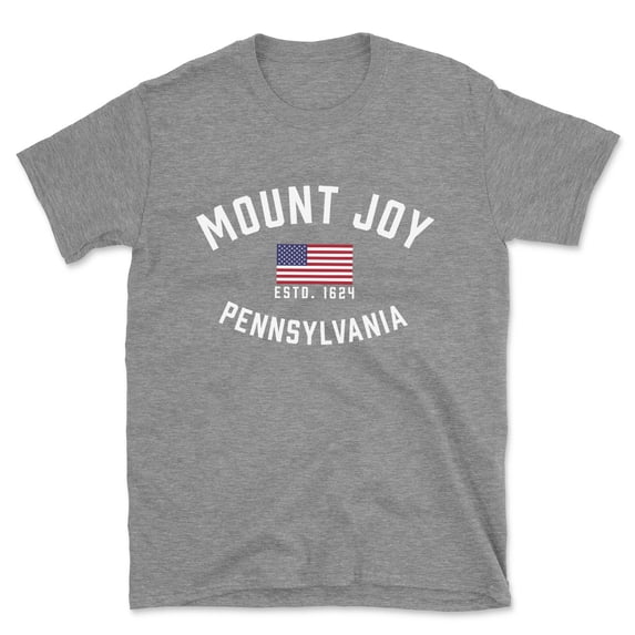 Mount Joy Pennsylvania Patriot Men's Cotton T-Shirt
