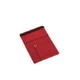 thumbnail image 3 of Linyer RFID Blocking Holder with Elastic Band Wallet Compact ID Organizer Multifunctional Document Woman Banknotes Case Red, 3 of 5