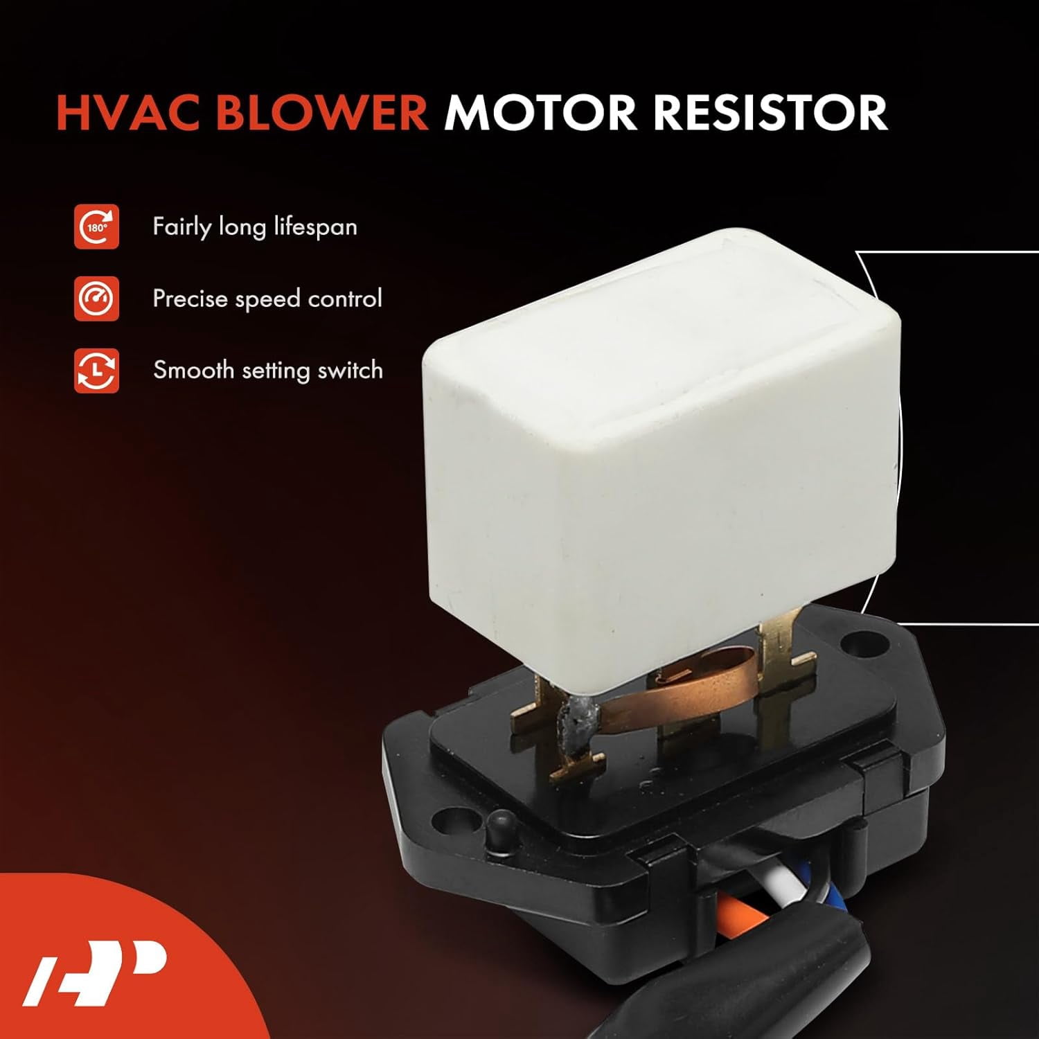 A-Premium HVAC Blower Motor Resistor with Wire Harness Kit Compatible with Mazda Vehicles - Miata 1990-1997 1999-2005